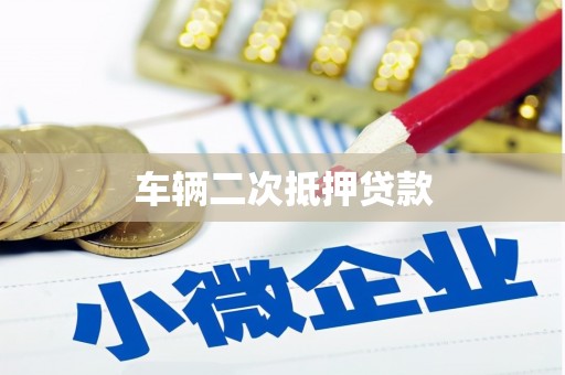 新乡车辆二次抵押贷款