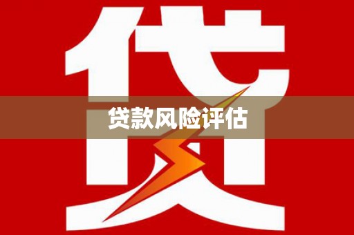 新乡贷款风险评估