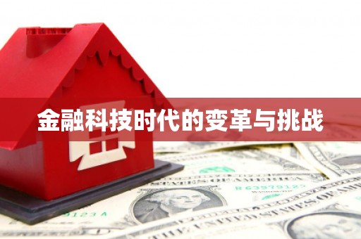 新乡金融科技时代的变革与挑战