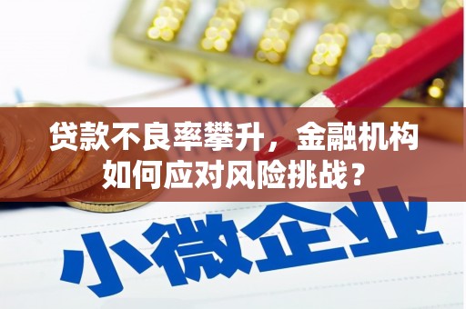 新乡贷款不良率攀升，金融机构如何应对风险挑战？