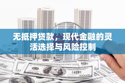 新乡无抵押贷款，现代金融的灵活选择与风险控制