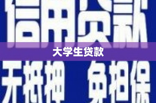 新乡大学生贷款