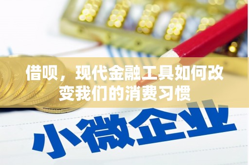 新乡借呗，现代金融工具如何改变我们的消费习惯
