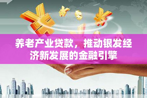 新乡养老产业贷款，推动银发经济新发展的金融引擎
