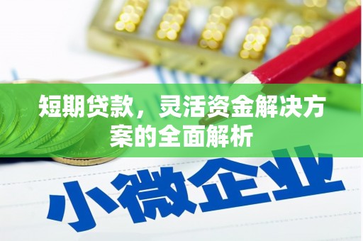 新乡短期贷款，灵活资金解决方案的全面解析