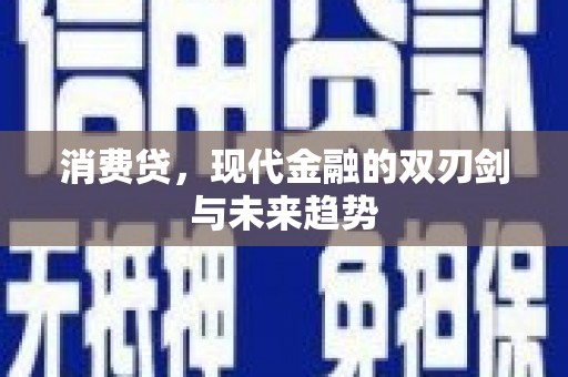 新乡消费贷，现代金融的双刃剑与未来趋势