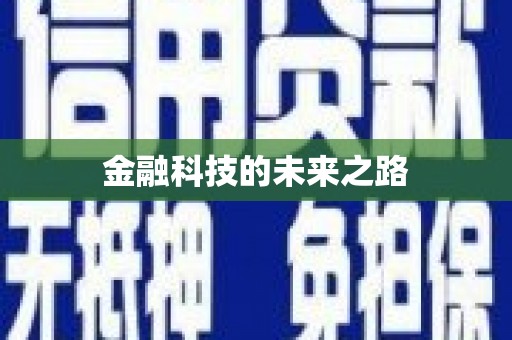 新乡金融科技的未来之路