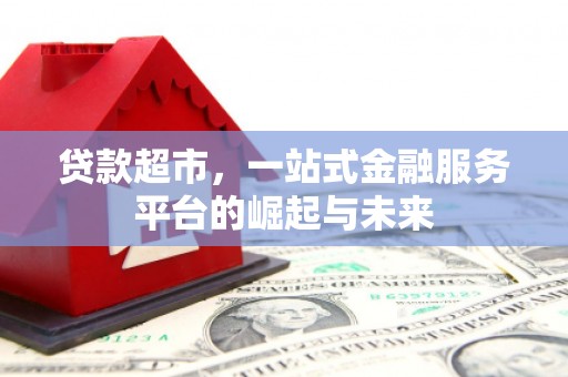 新乡贷款超市，一站式金融服务平台的崛起与未来