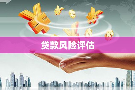 新乡贷款风险评估