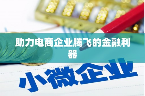 新乡助力电商企业腾飞的金融利器
