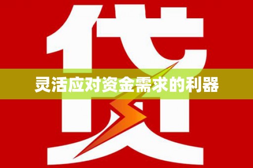 新乡灵活应对资金需求的利器
