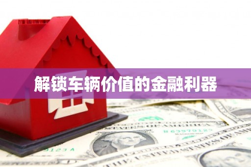 新乡解锁车辆价值的金融利器